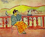 Lady on the Terrace by Henri Matisse